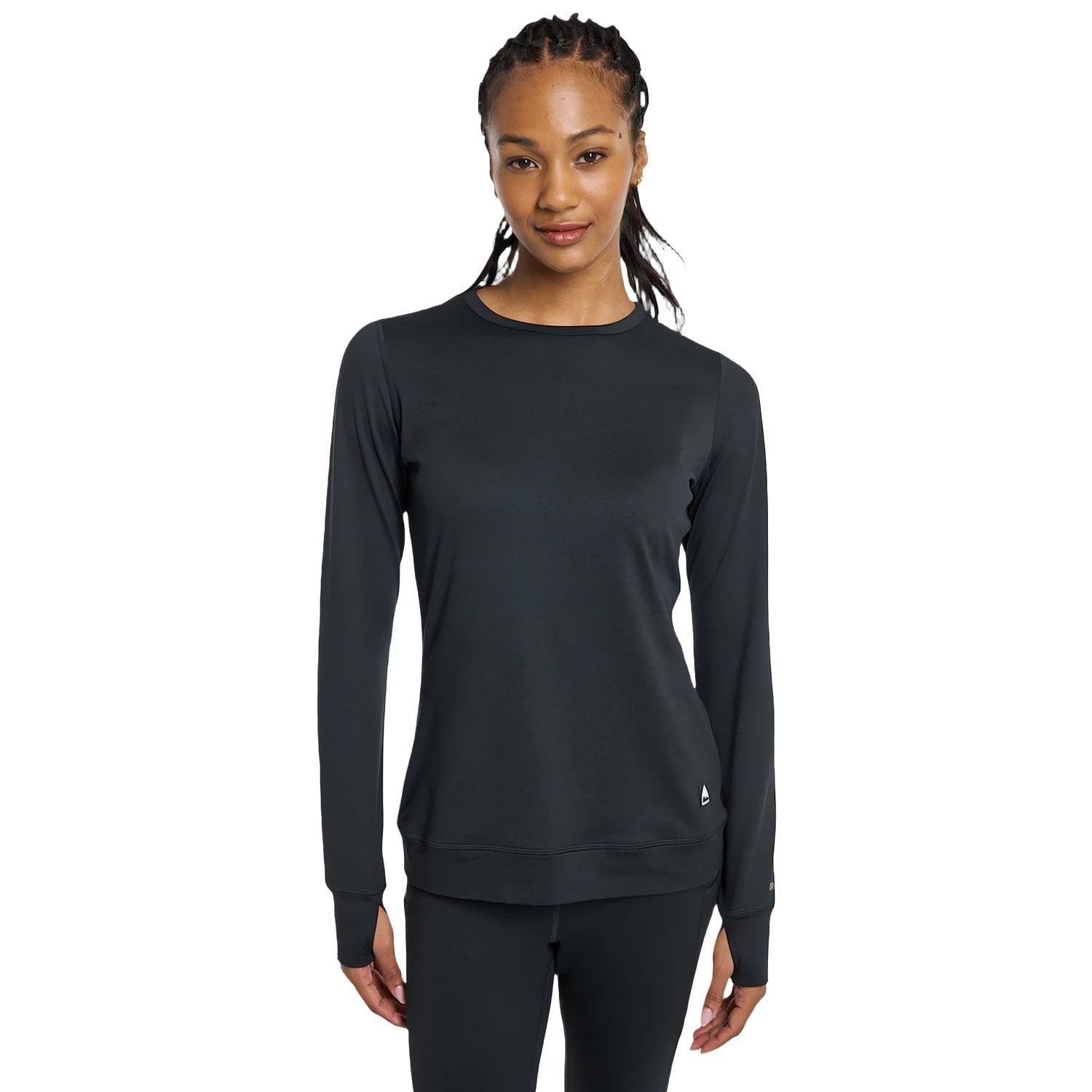  Burton Midweight X Crew Kadın Siyah İçlik Üst