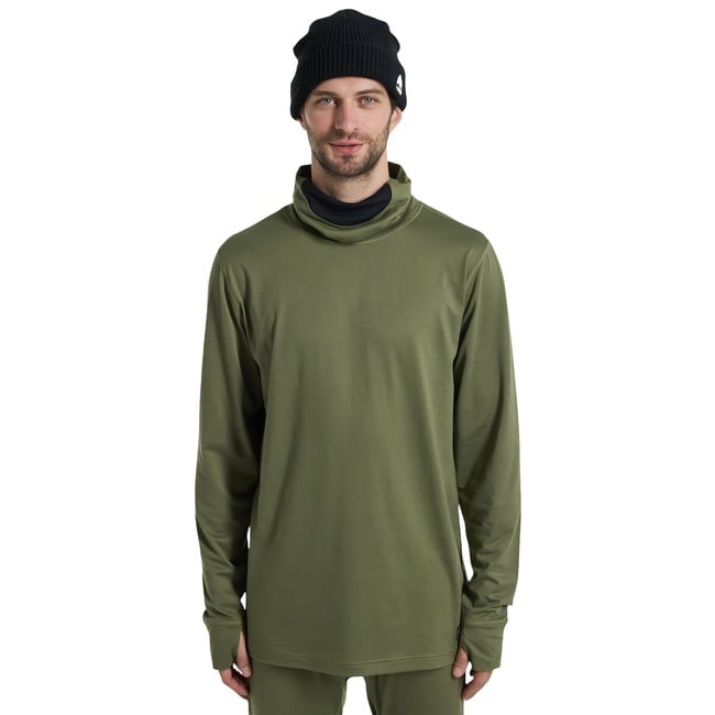  Burton Midweight Long Neck Erkek Yeşil İçlik Üst