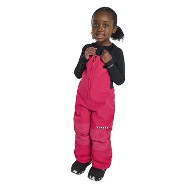  Burton Toddlers' Maven 2L Bib Pants Unisex Çocuk Pembe Snowboard Pantolonu