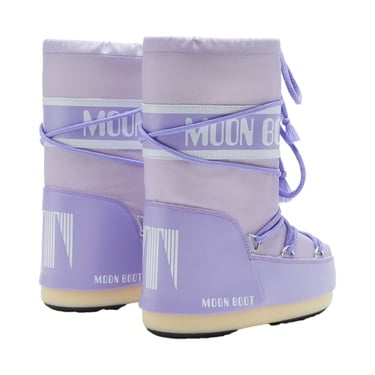  Moon Boot Icon Nylon Kız Çocuk Mor Kar Botu