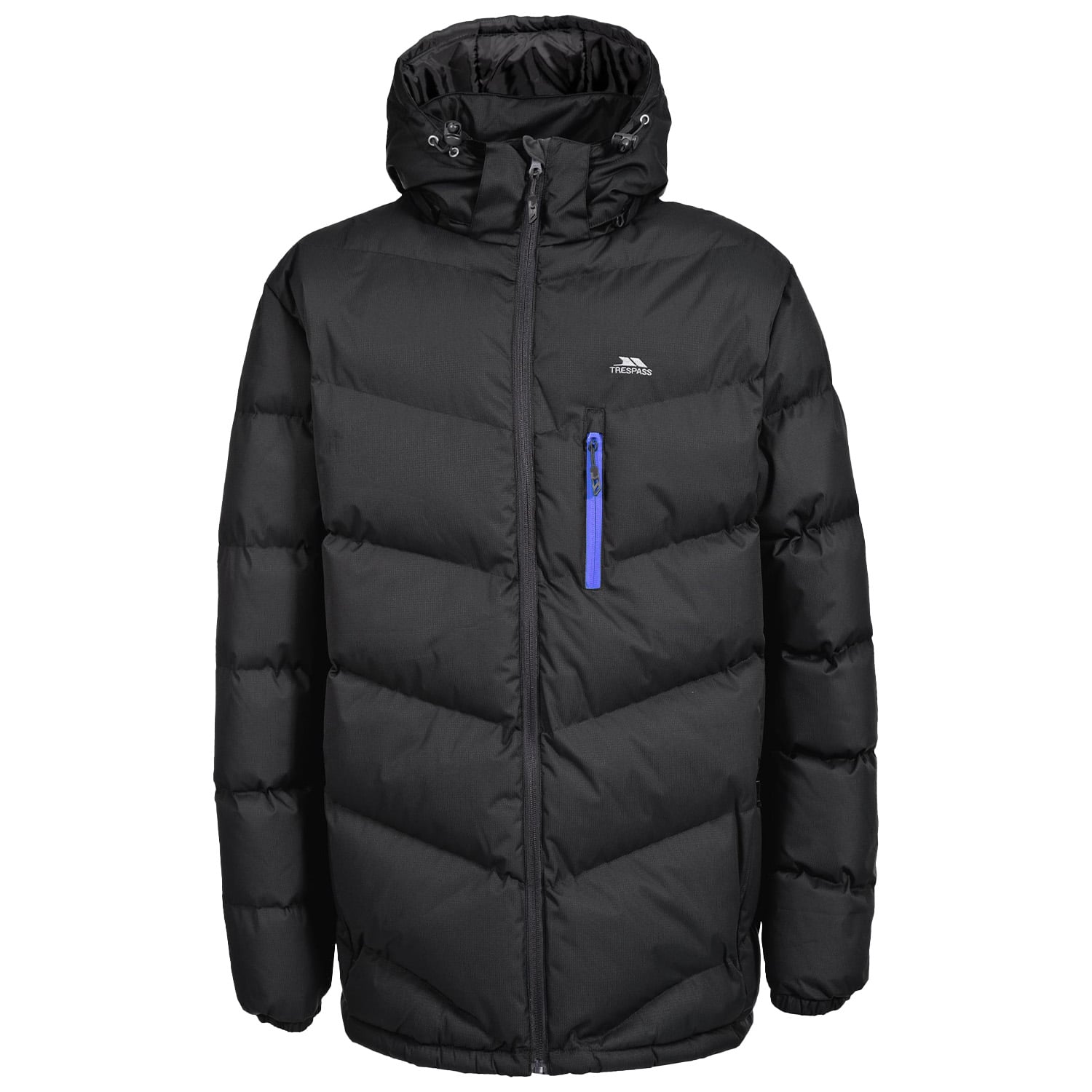  Trespass Blustery - Padded Erkek Siyah Outdoor Ceketi