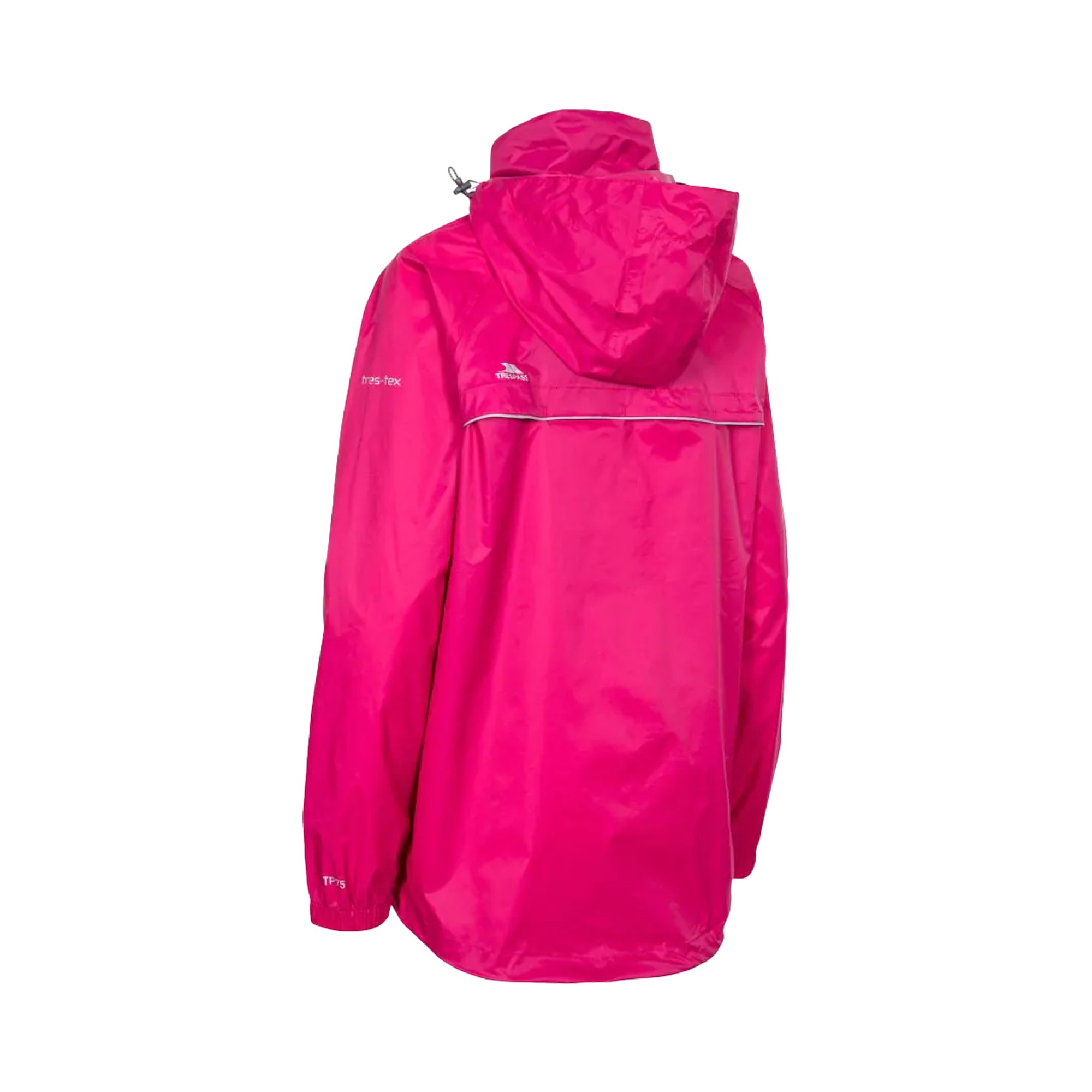 Trespass Qikpac X - Unisex Packaway Unisex Pembe Yağmurluk