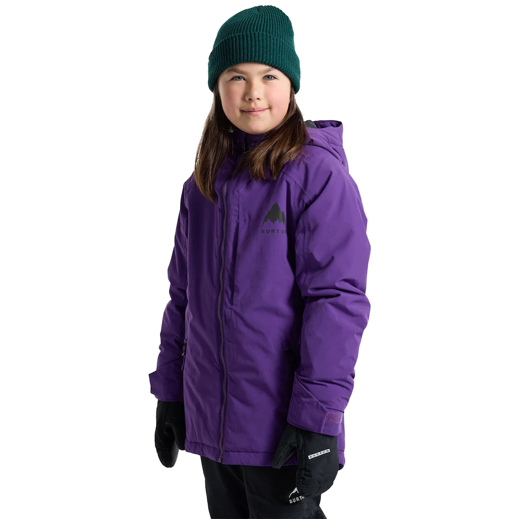 Burton Hillslope Jacket Unisex Çocuk Mor Snowboard Ceketi