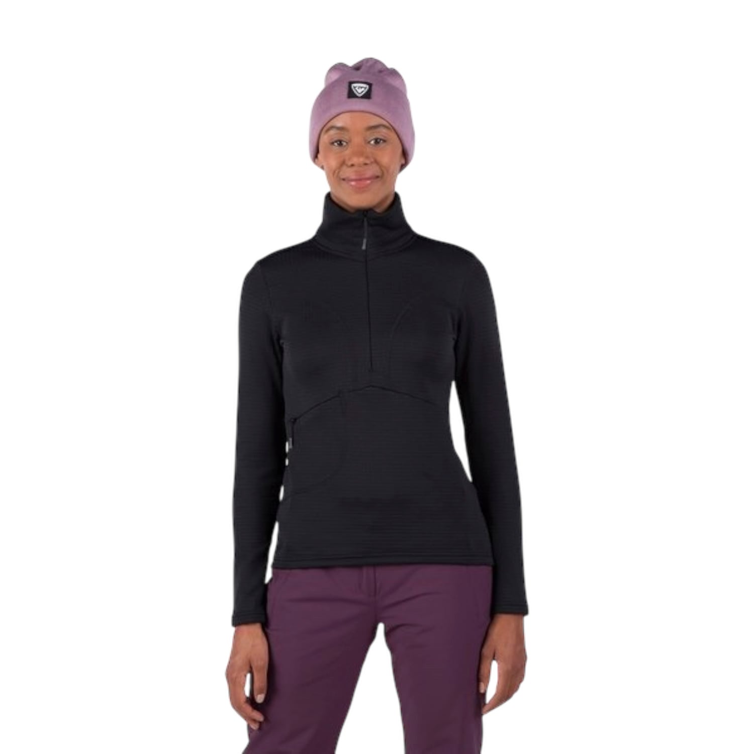  Rossignol Blackside Fleece Hz Kadın Siyah Polar