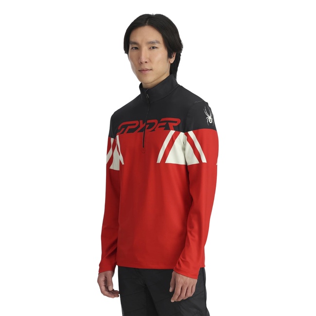  Spyder Podium 1/2 Zip Erkek Kırmızı İçlik Üst