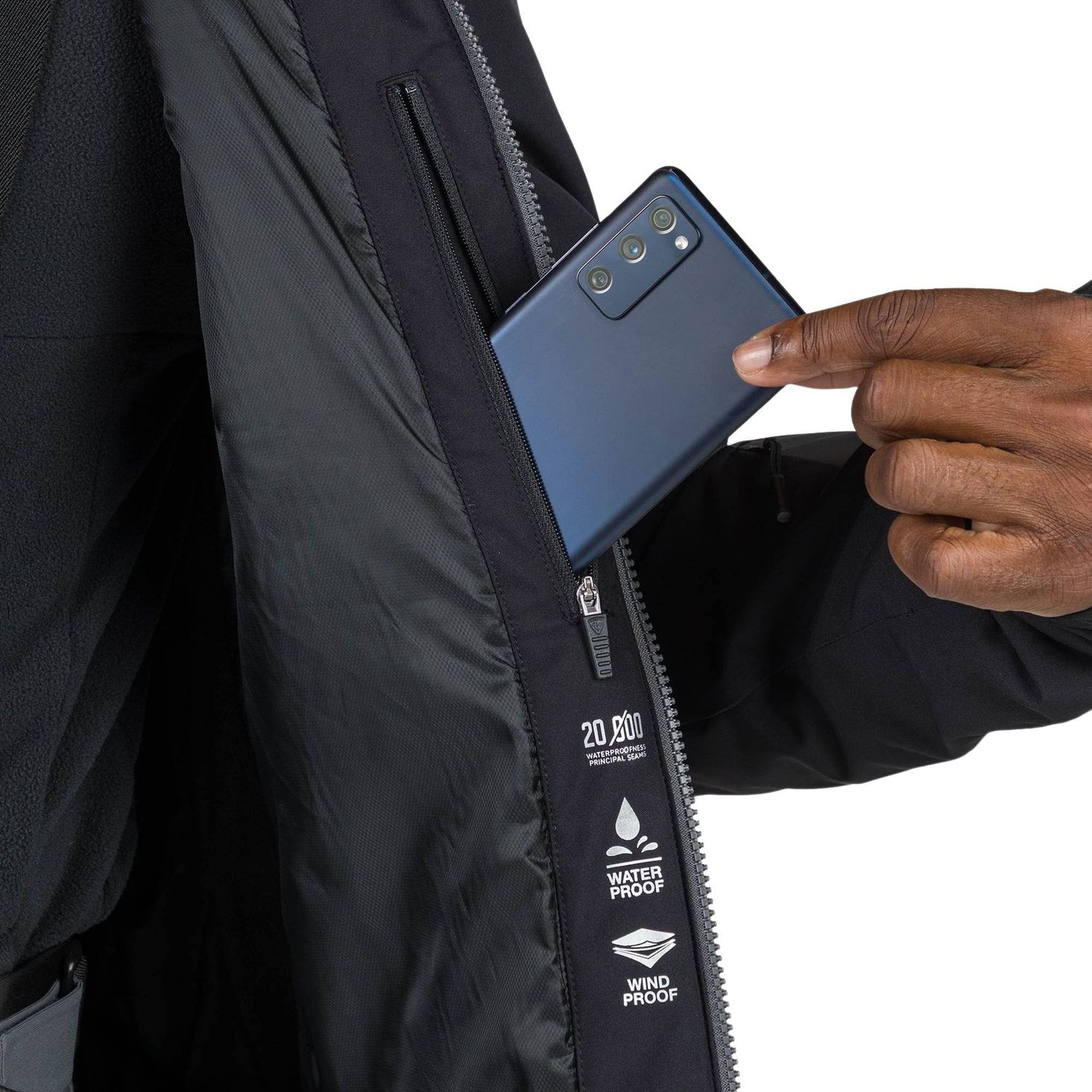 Rossignol Wispile Erkek Siyah Kayak Ceketi