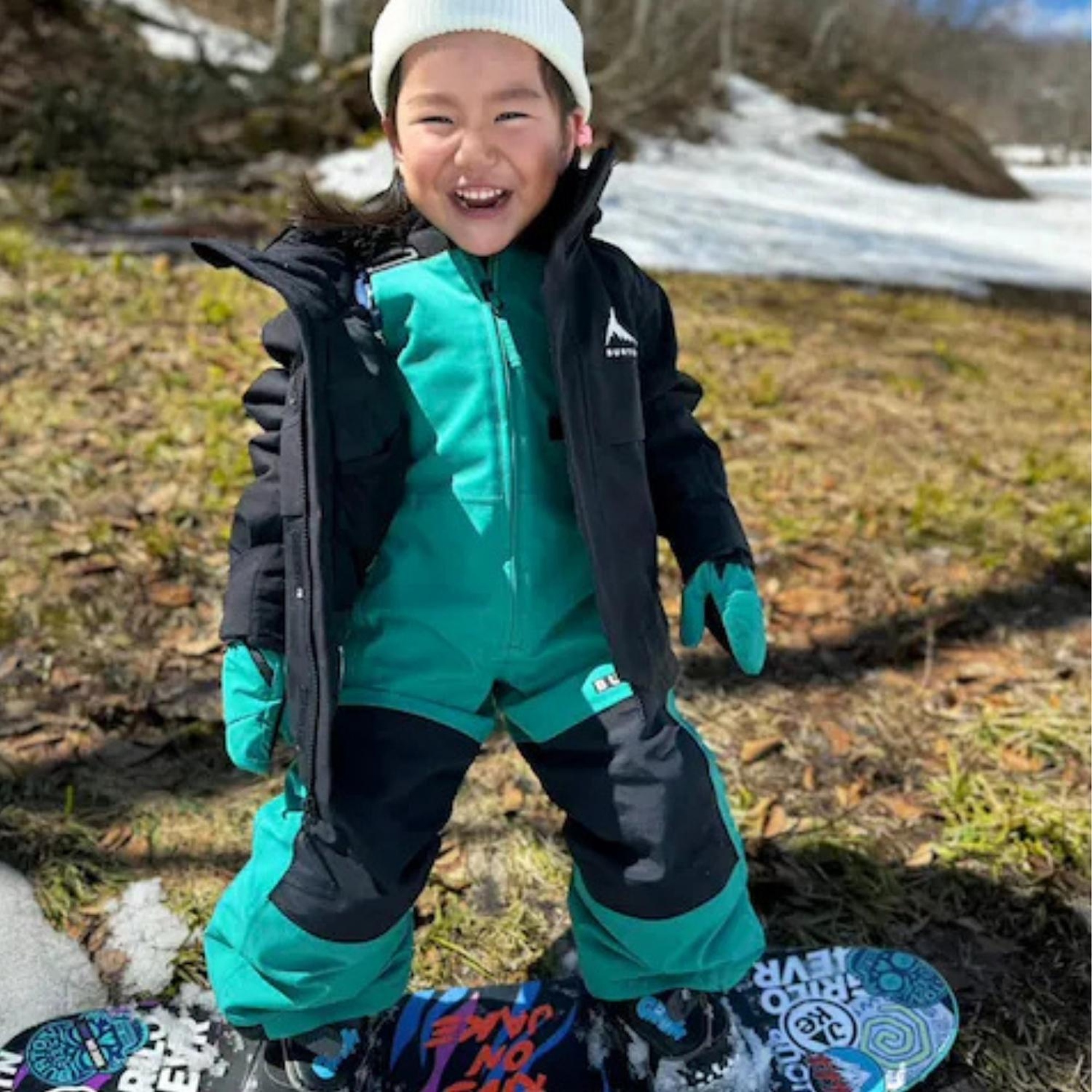 Burton T Maven 2l Bib Pants Unisex Çocuk Mavi Snowboard Pantolonu