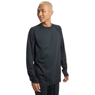  Burton Midweight Base Layer Crew Erkek Siyah Içlik Üst
