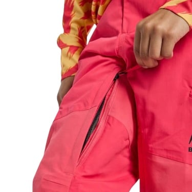  Burton Skylar Pants Unisex Çocuk Pembe Snowboard Pantolonu