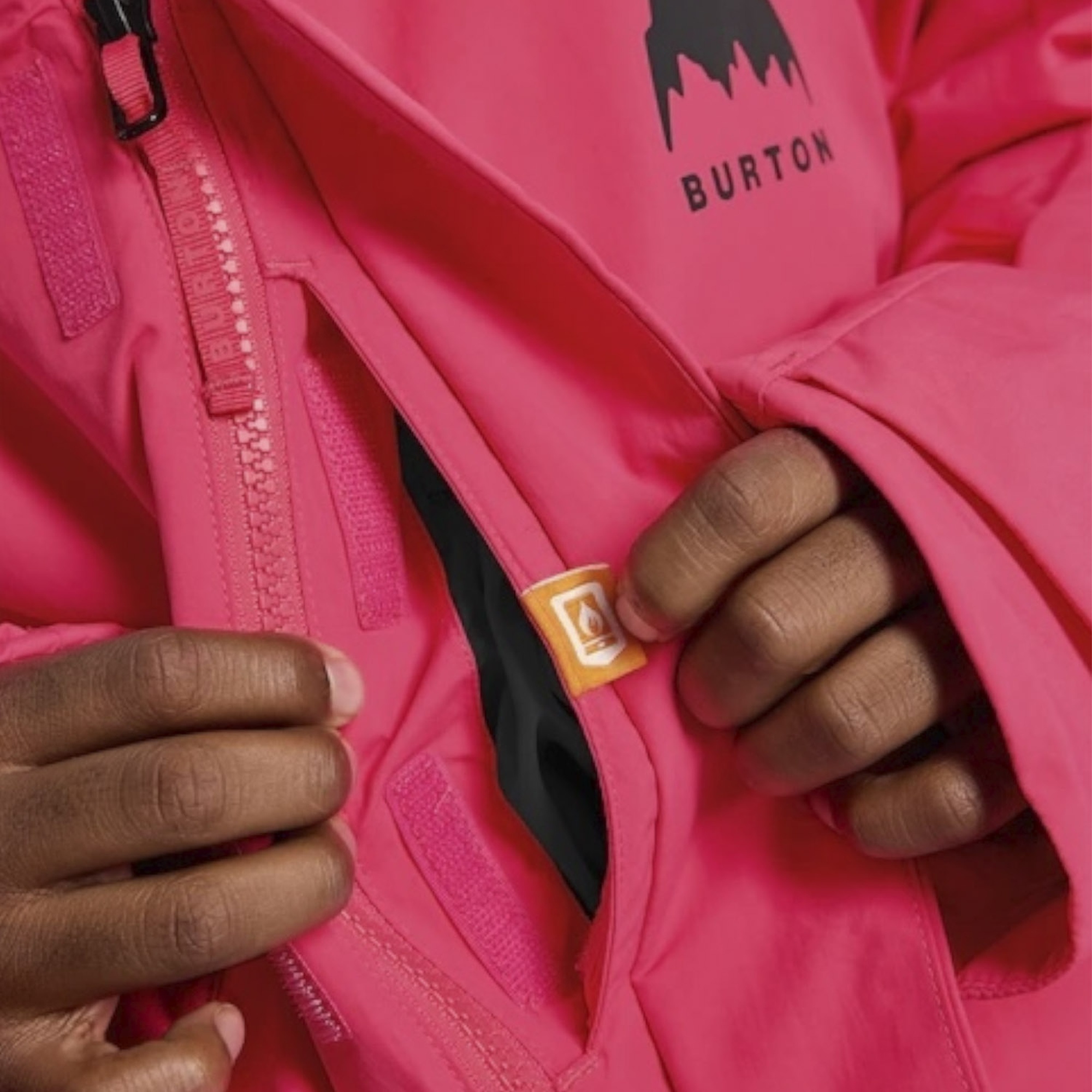 Burton Skimmer Jacket Unisex Çocuk Pembe Snowboard Ceketi