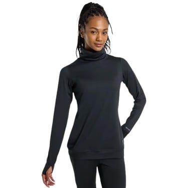  Burton Midweight Long Neck Kadın Siyah Içlik Üst