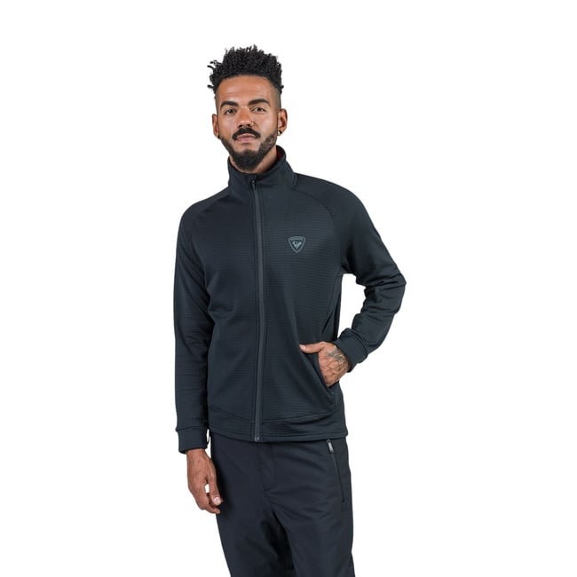  Rossignol Blackside Fleece Fz Erkek Siyah Polar