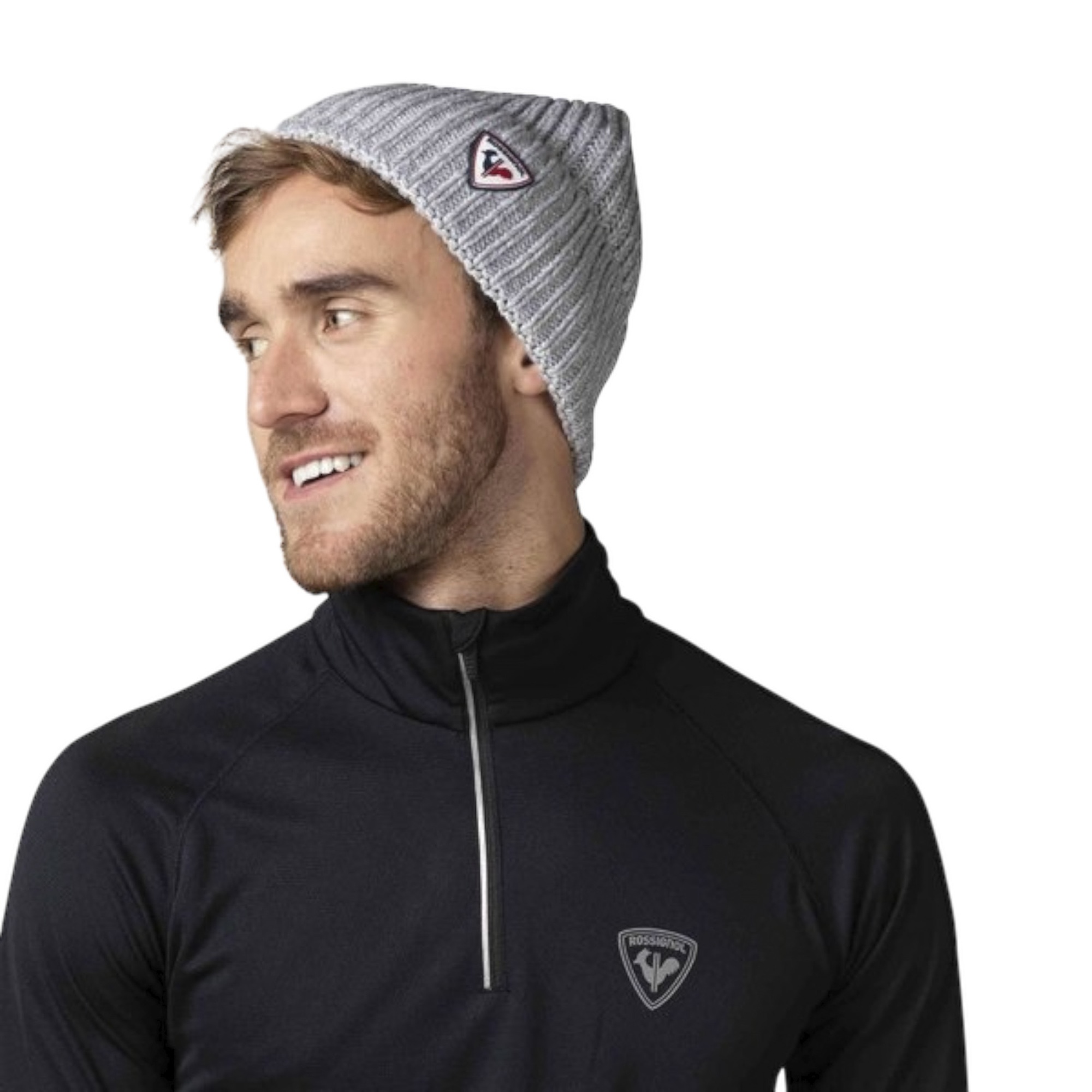 Rossignol Poursuite 1/2 Zip Erkek Siyah Içlik Üst