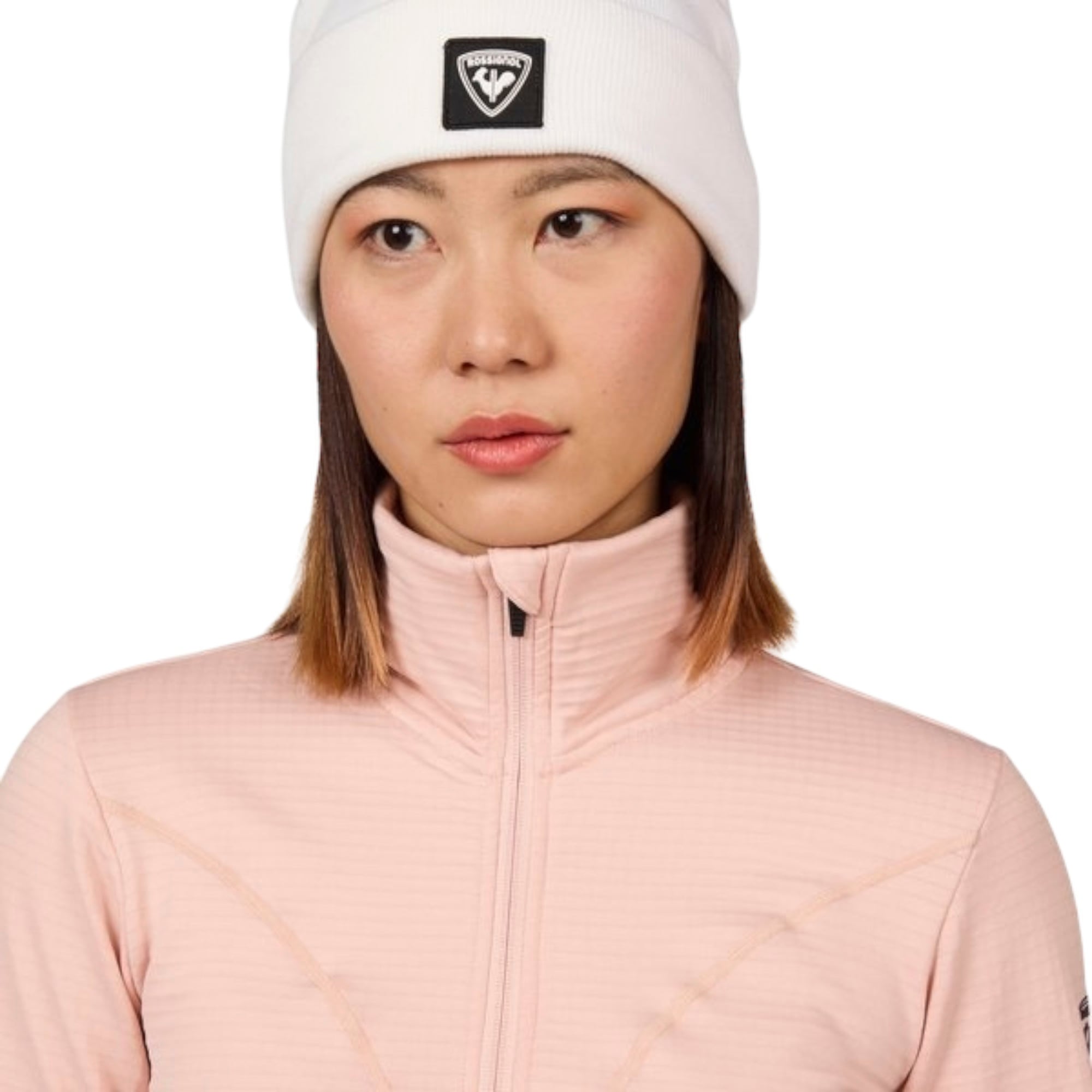 Rossignol Blackside Fleece Fz Kadın Pembe Polar