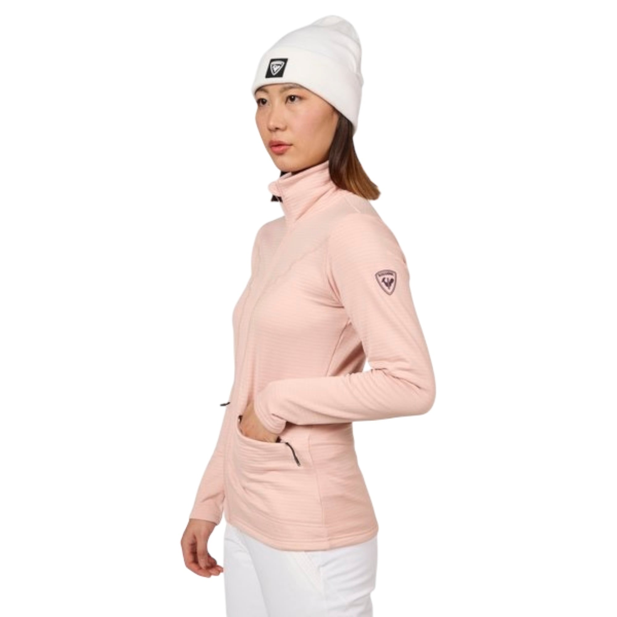 Rossignol Blackside Fleece Fz Kadın Pembe Polar