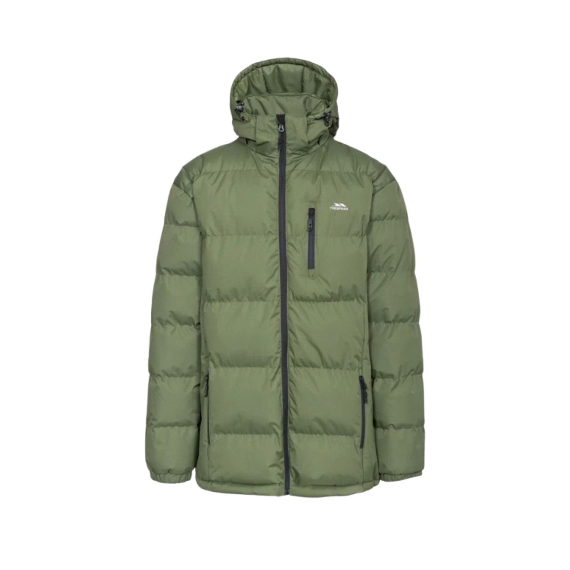 Trespass Clip - Padded Erkek Yeşil Outdoor Ceketi