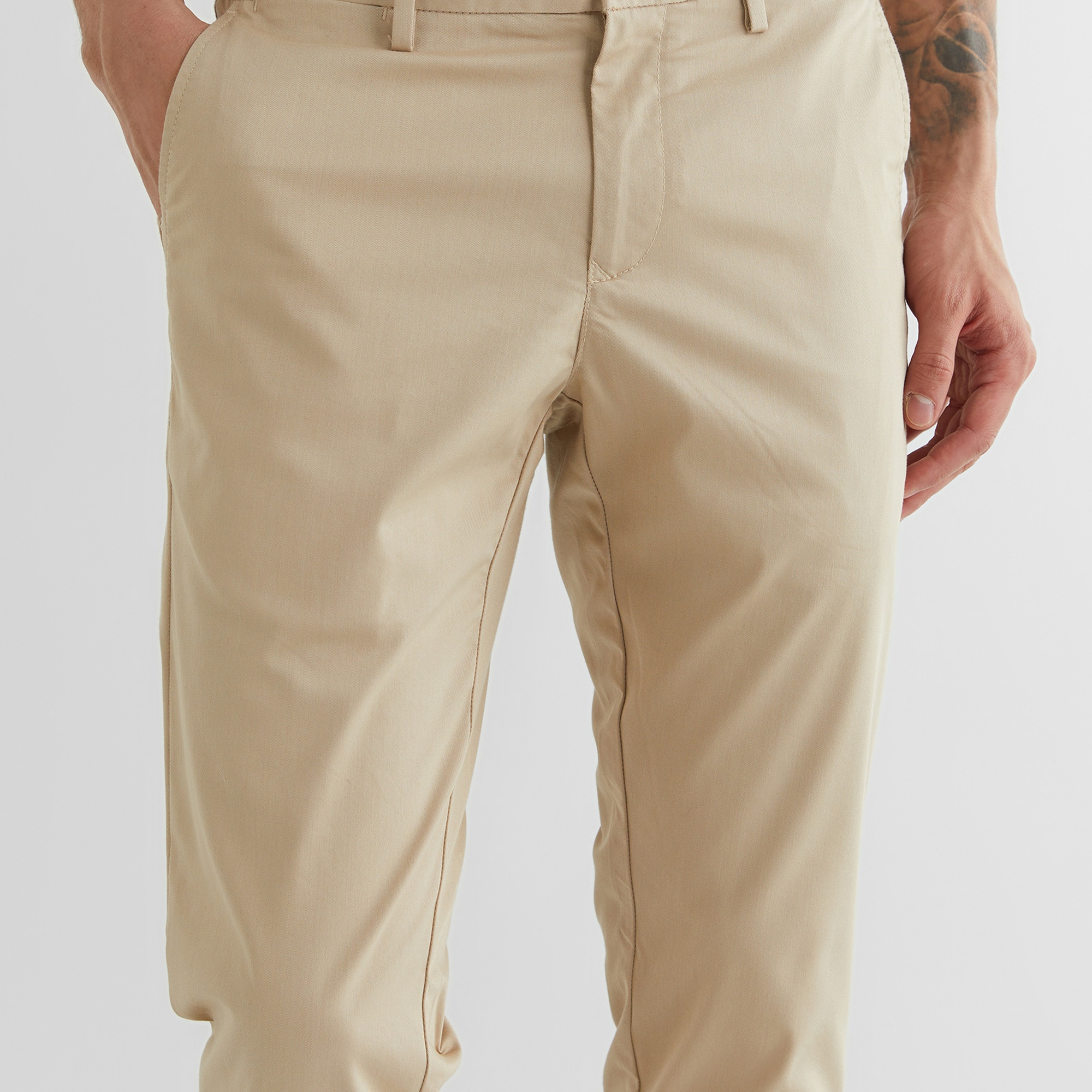 GANT Erkek Bej Slim Fit Pantolon