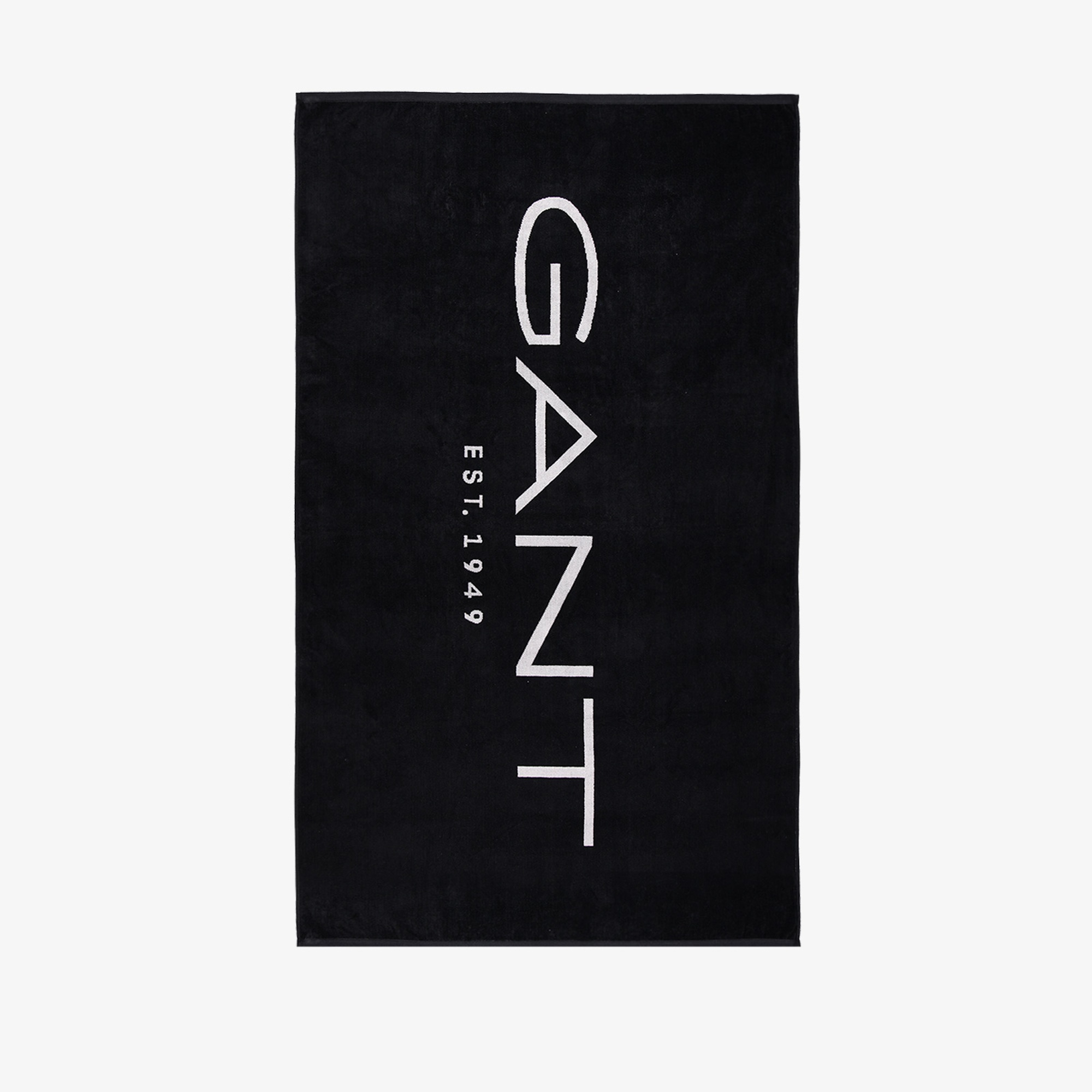 GANT Unisex Siyah Logolu Havlu