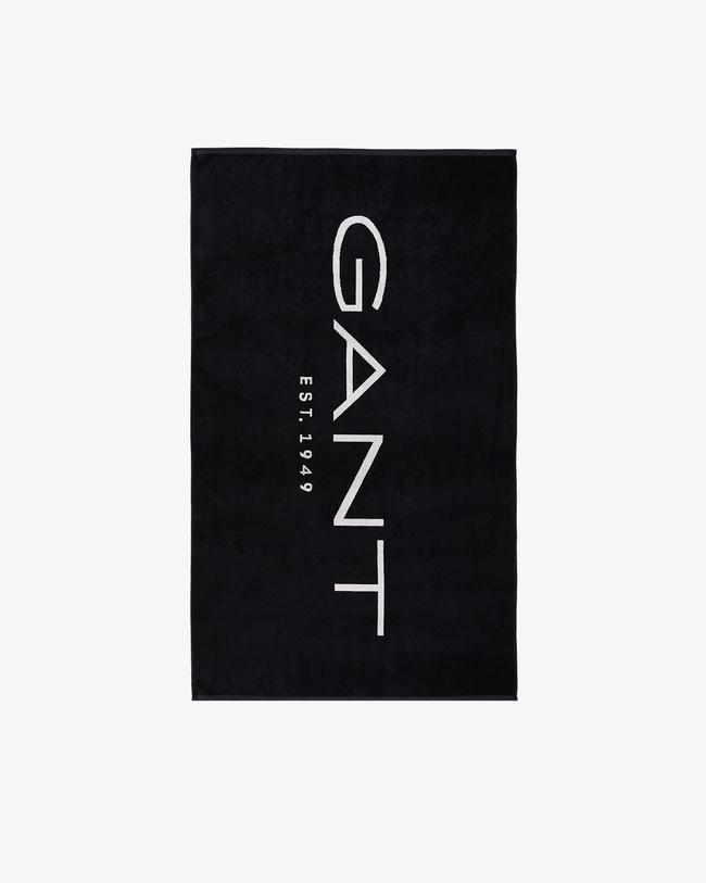  GANT Unisex Siyah Logolu Havlu