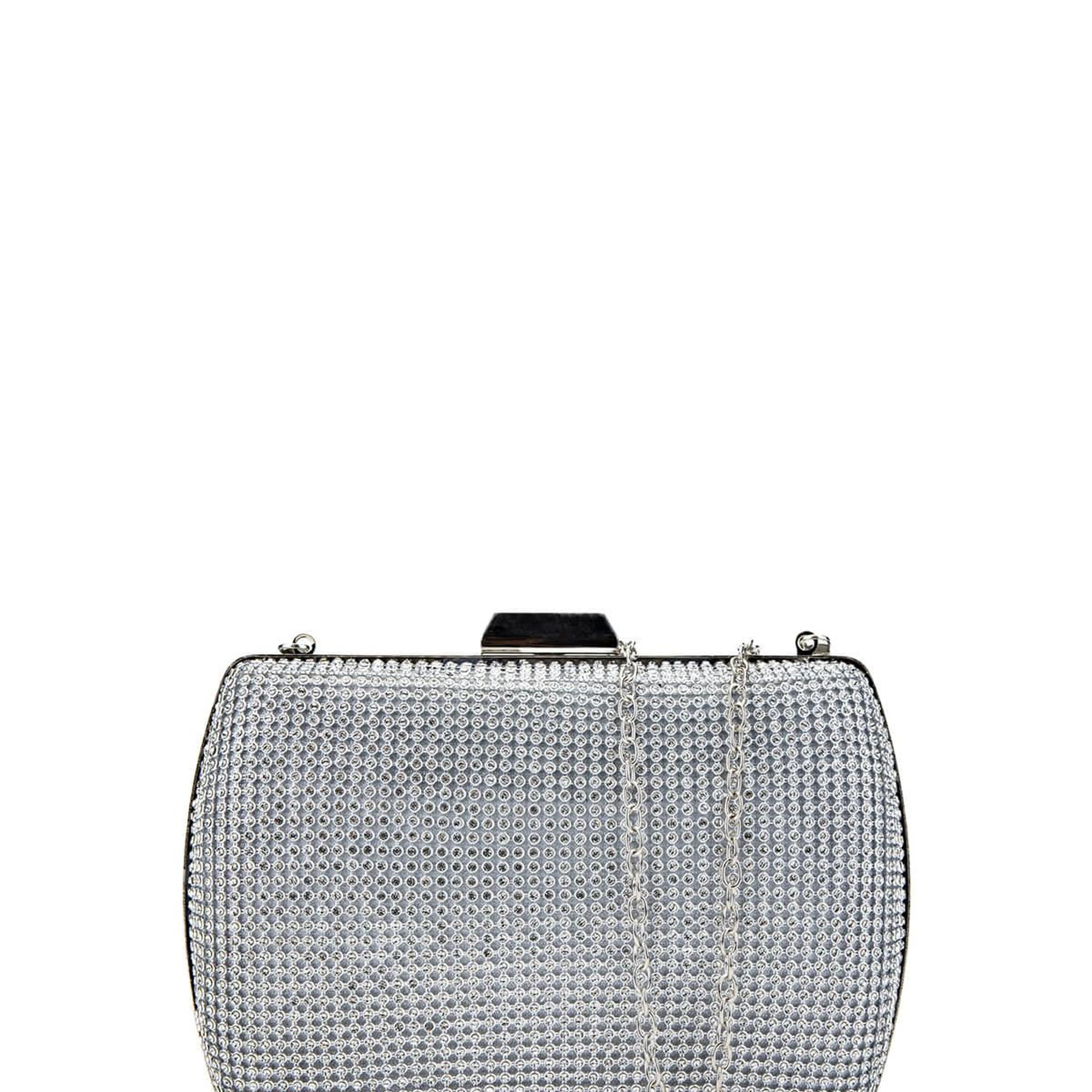 Tamer Tanca Kadın Vegan Gri Abiye Çanta