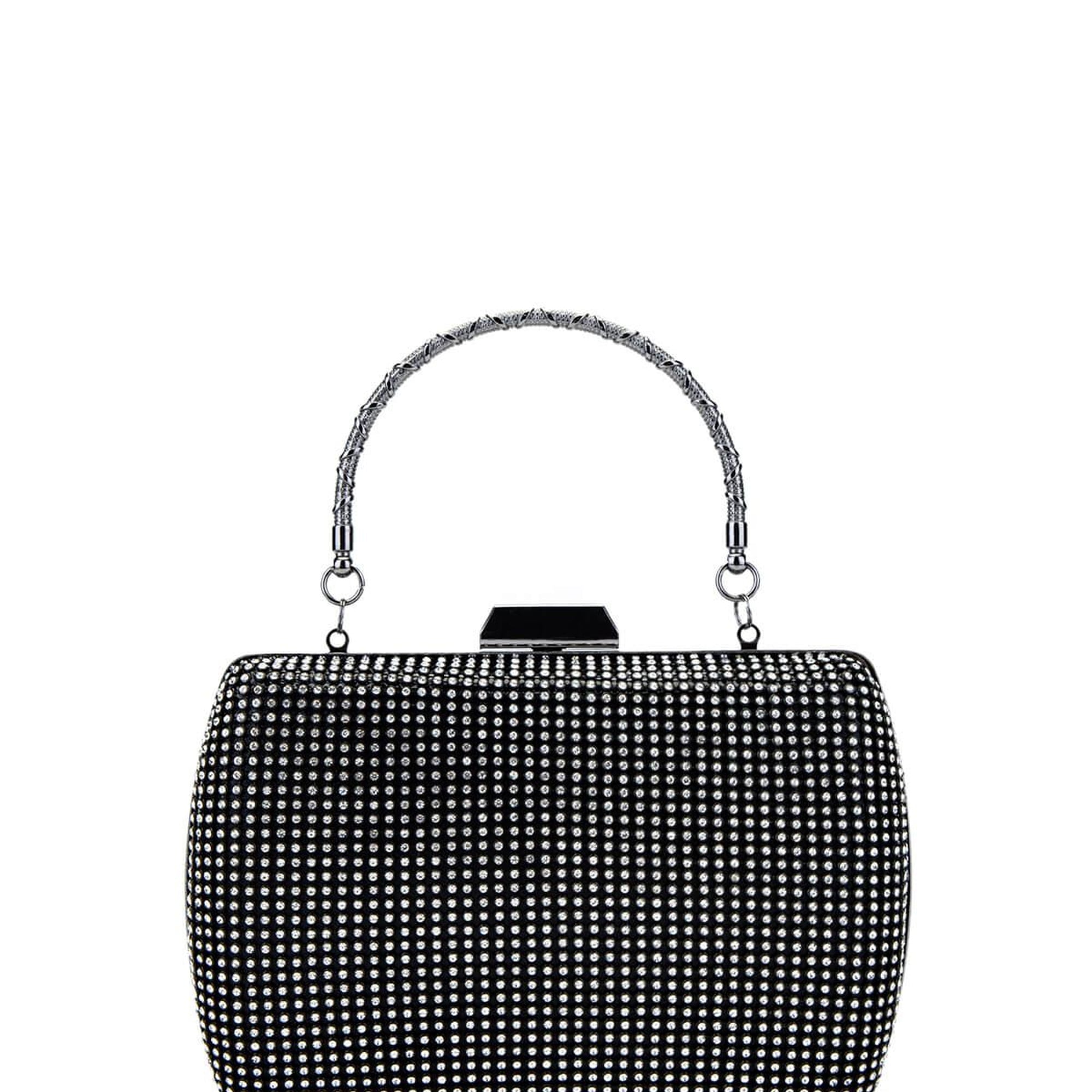 Tamer Tanca Kadın Vegan Siyah Abiye Çanta