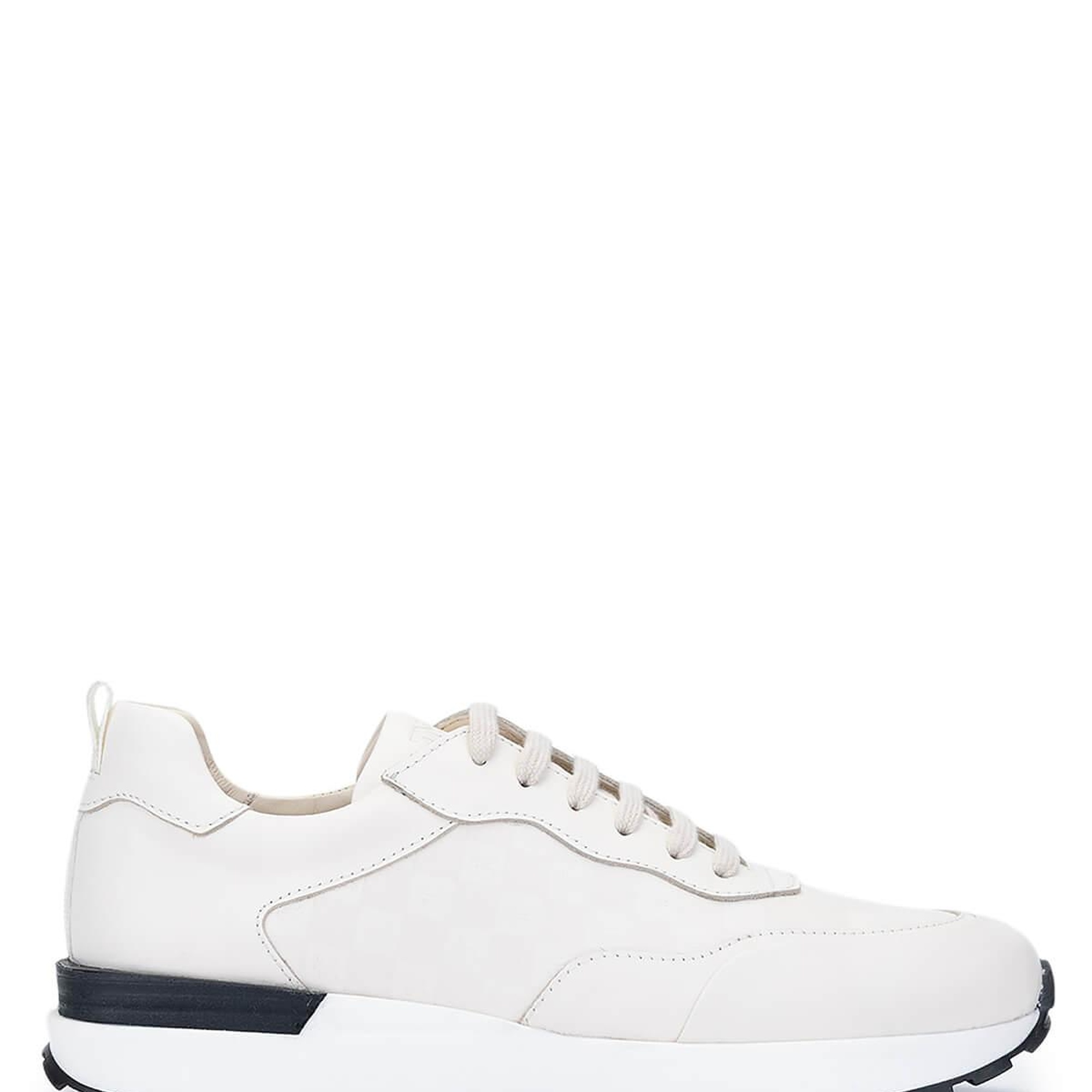 Tamer Tanca Erkek Hakiki Deri Fildişi Sneakers & Spor Ayakkabı