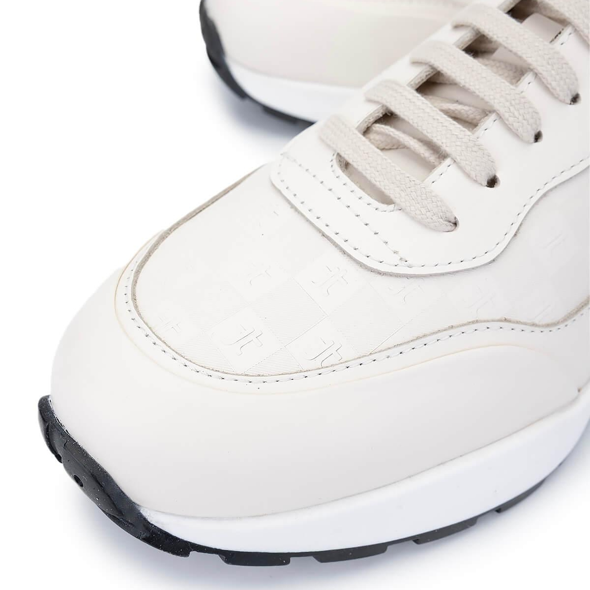 Tamer Tanca Erkek Hakiki Deri Fildişi Sneakers & Spor Ayakkabı