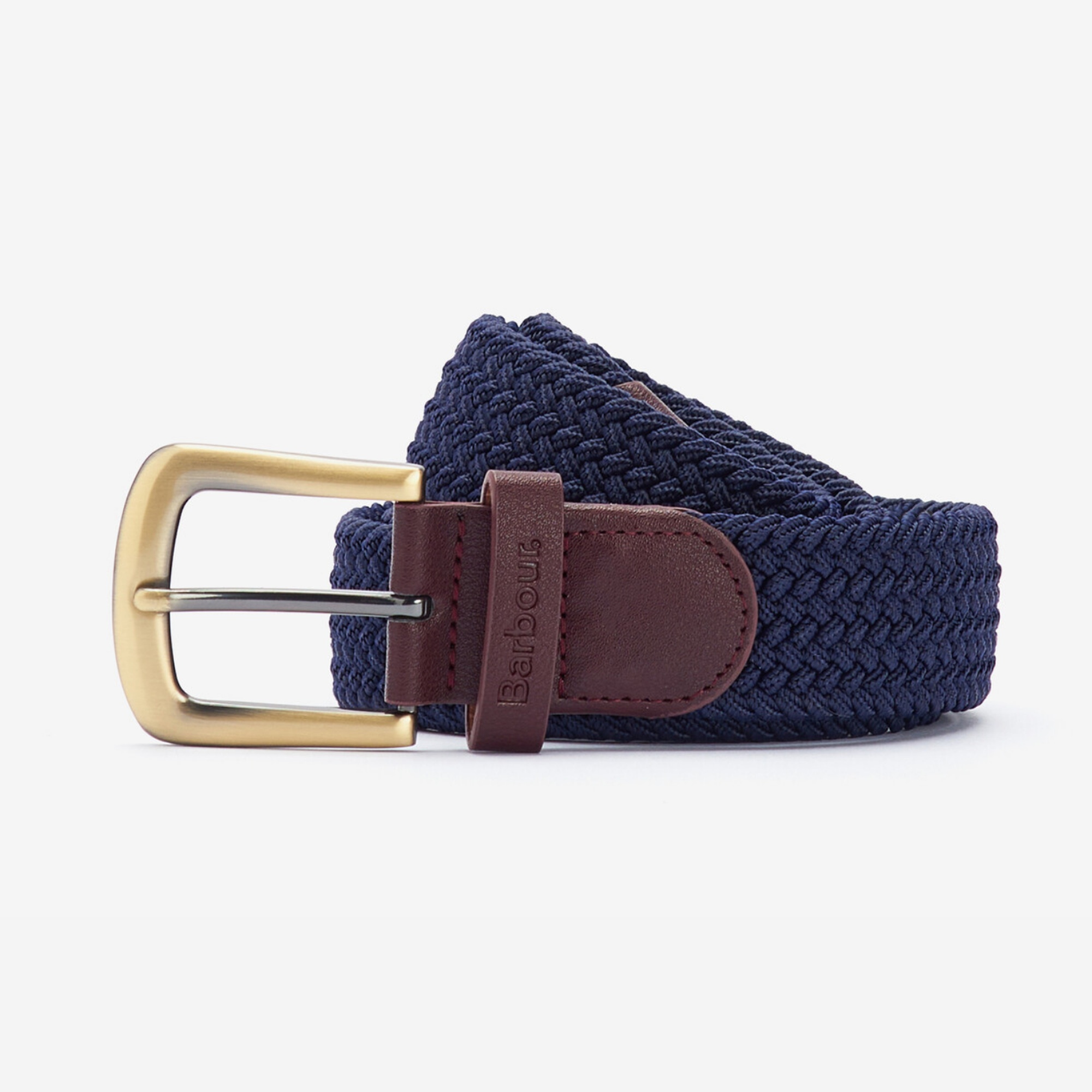 Barbour Esnek Dokuma Deri Kemer