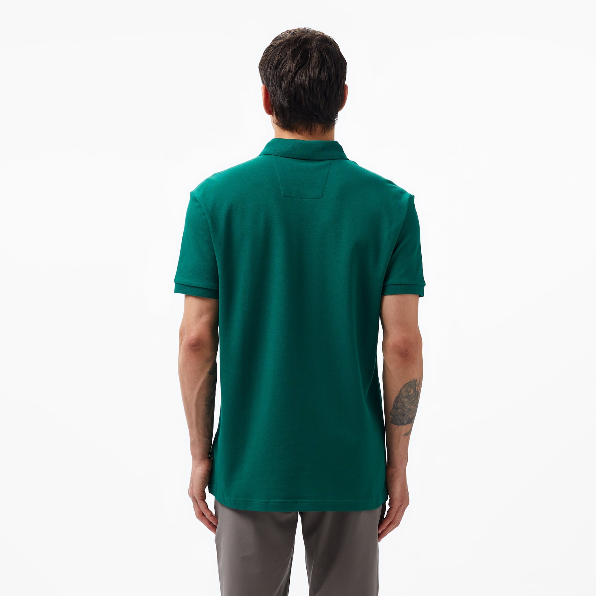 Nautica Erkek Yeşil Slim Fit Polo