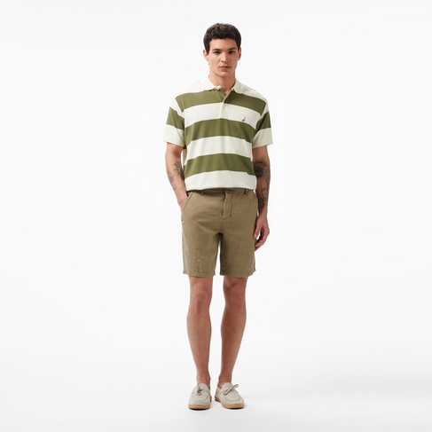  Nautica Erkek Yeşil Slim Fit Şort