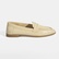 Kadın Bej Slip-On Deri Loafer