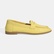 Kadın Siyah Slip-On Deri Loafer