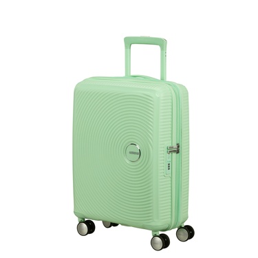  American Tourister Yeşil Soundbox - 55 cm Kabin Boy Sert Valiz