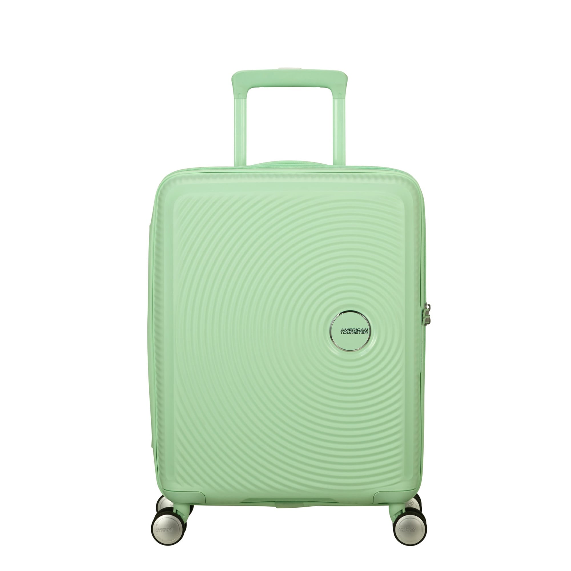 American Tourister Yeşil Soundbox - 55 cm Kabin Boy Sert Valiz