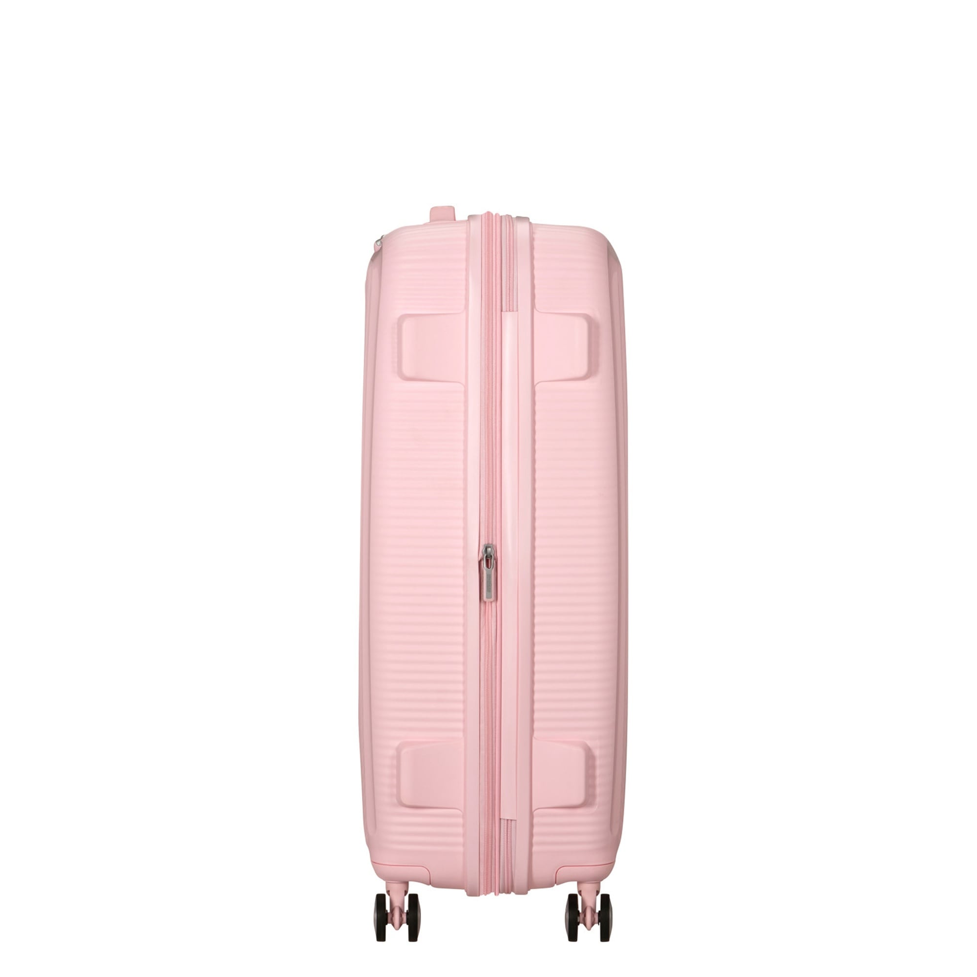 American Tourister Açık Pembe Soundbox - 77 cm Büyük Sert Valiz