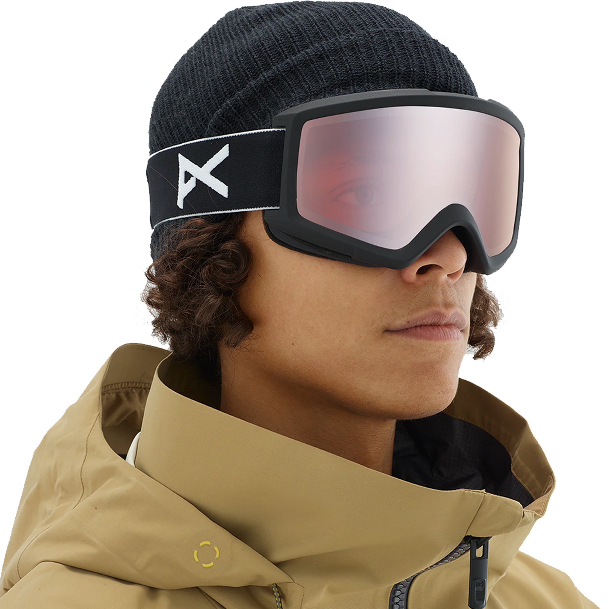 Anon Erkek Kayak/Snowboard Ekipman Goggle Helix 2.0 W/Spare Siyah