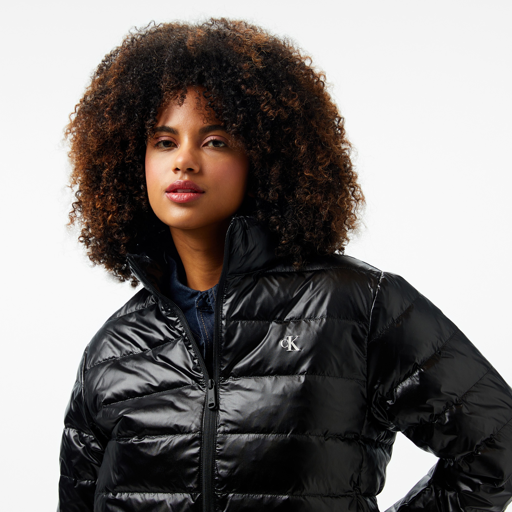 Calvin Klein Puffer Kadın Siyah Ceket