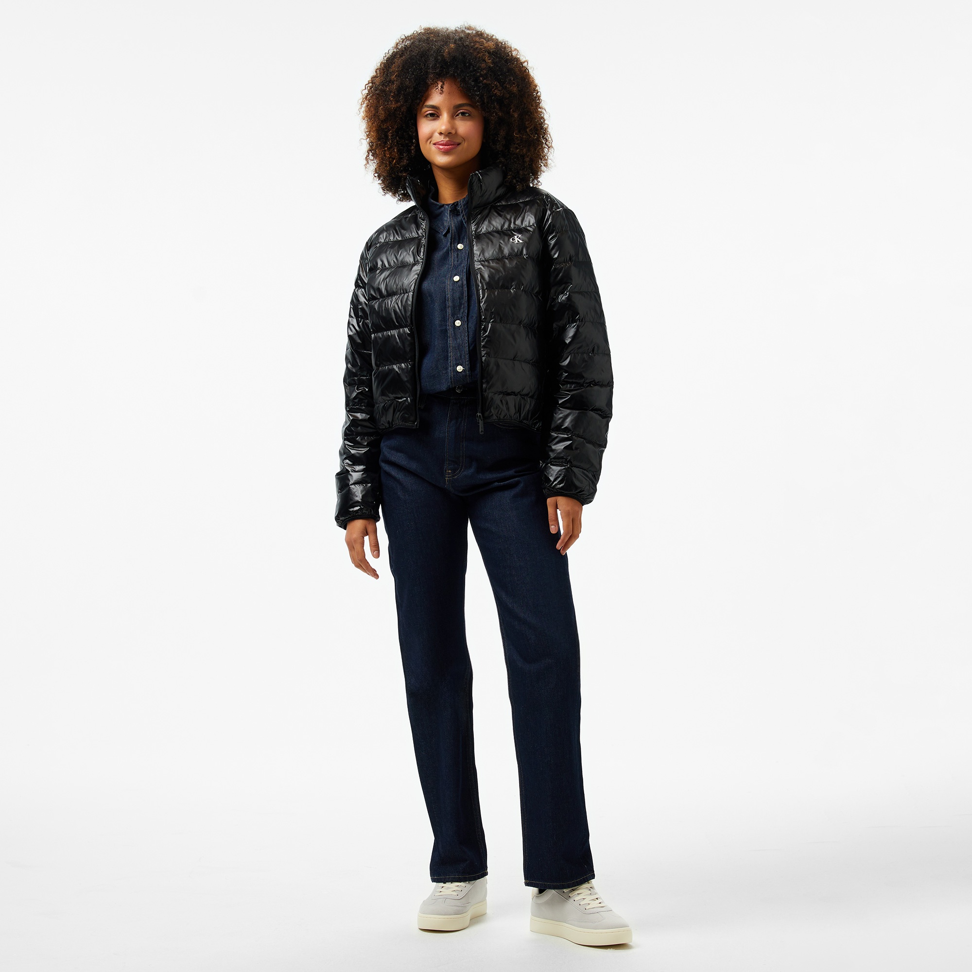 Calvin Klein Puffer Kadın Siyah Ceket