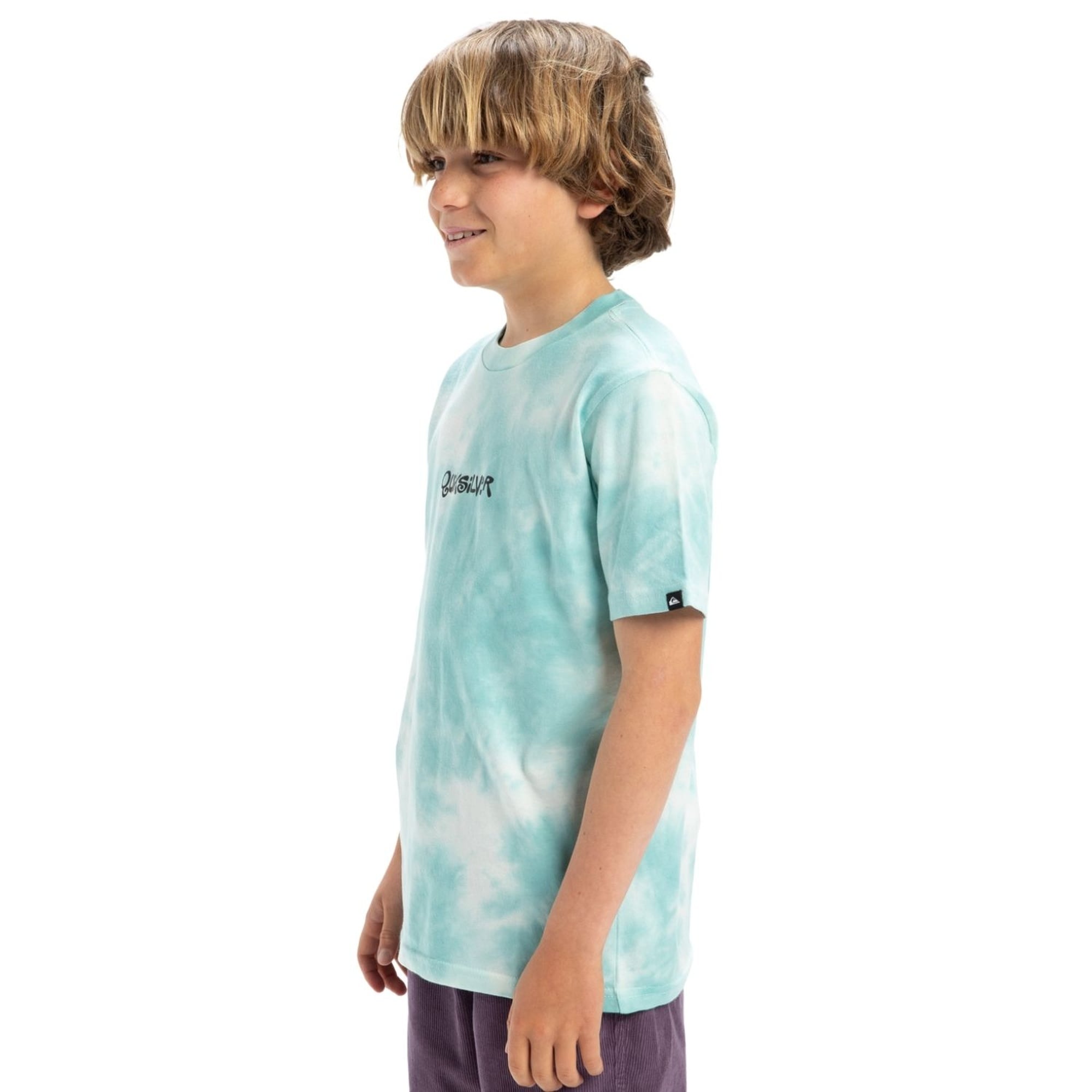 Quiksilver Frog Ritual Youth Erkek Çocuk Mavi Tişört