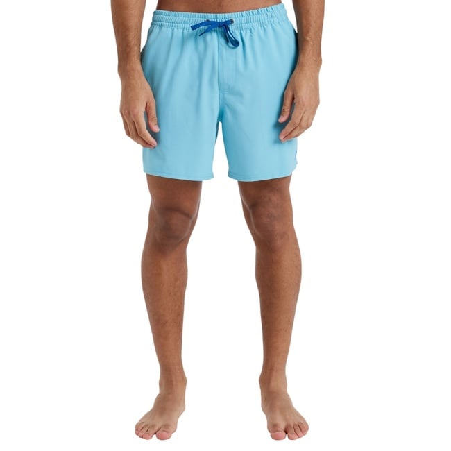 Quiksilver Surfsilk Solid Volley 16 Erkek Mavi Volley Short