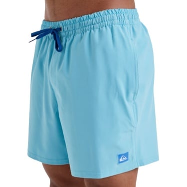  Quiksilver Surfsilk Solid Volley 16 Erkek Mavi Volley Short