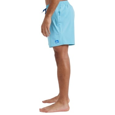  Quiksilver Surfsilk Solid Volley 16 Erkek Mavi Volley Short