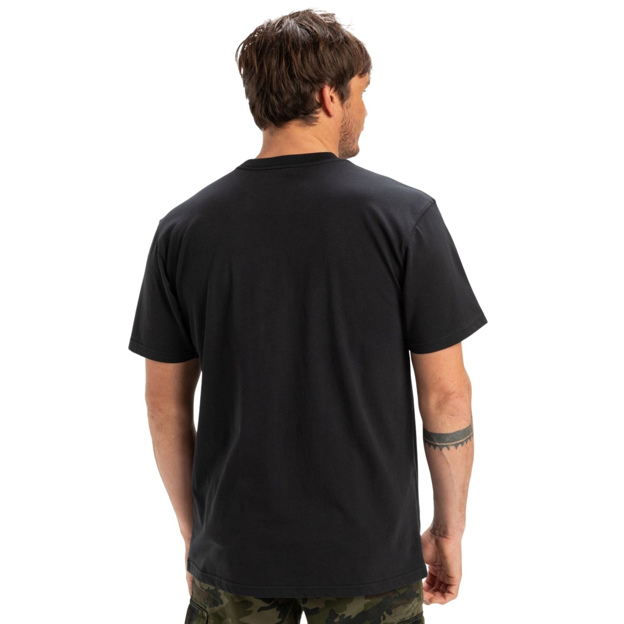 Quiksilver Ev Mini Logo Erkek Siyah Tişört