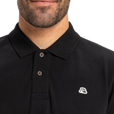  Quiksilver Dna Erkek Siyah Polo Tişört