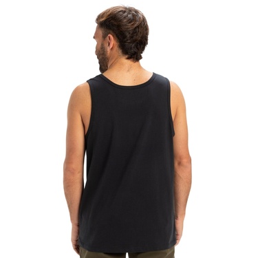  Quiksilver Ev Comp Logo Tank Erkek Siyah Atlet