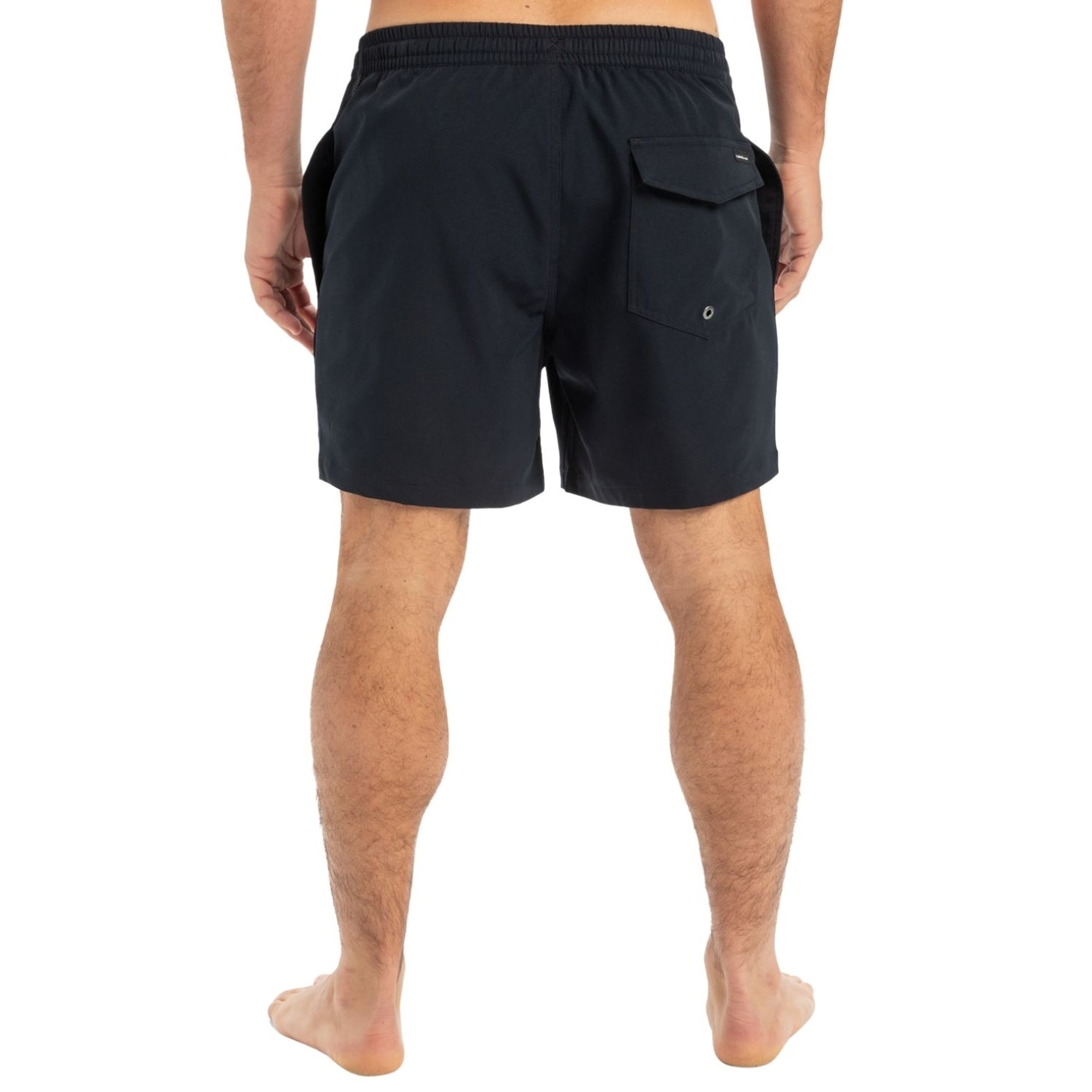 Quiksilver Surfsilk Solid 16 Erkek Siyah Volley Short
