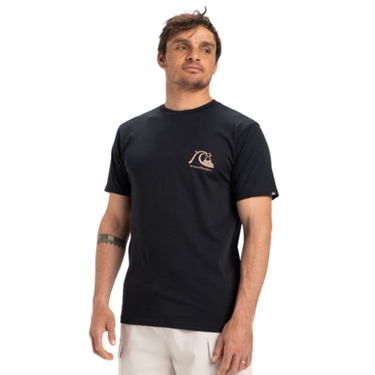  Quiksilver Evo Original Bs Erkek Siyah Tişört