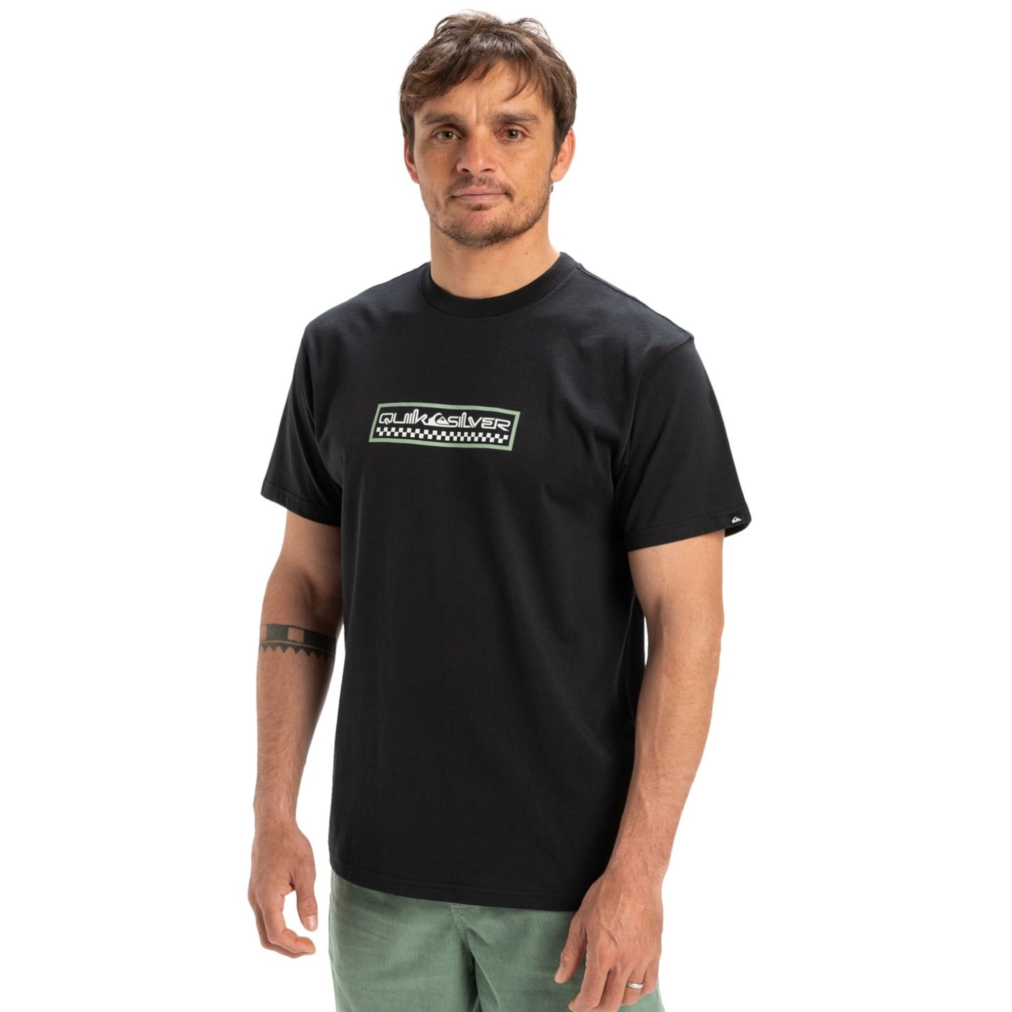 Quiksilver Ev Sun Dagger Erkek Siyah Tişört