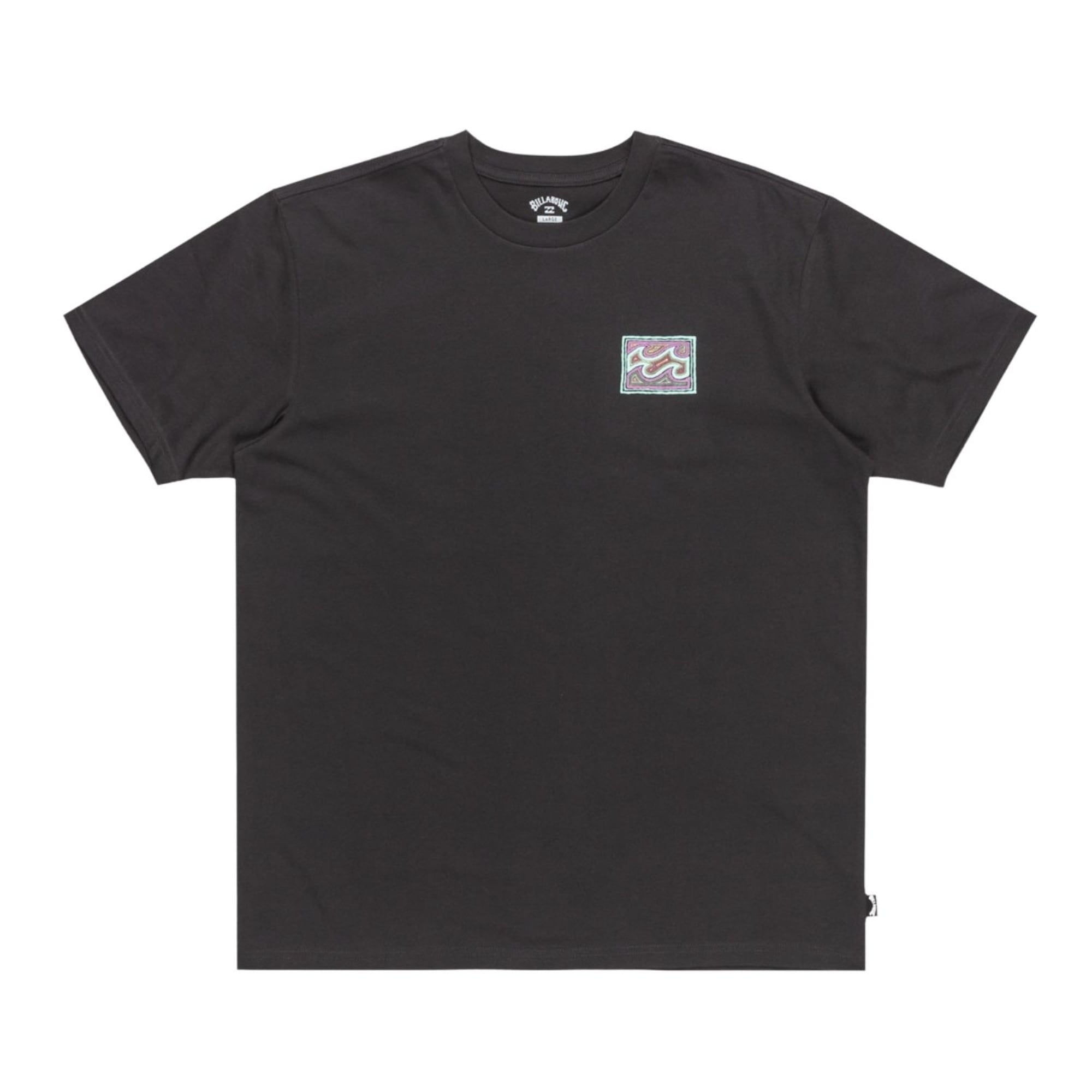 Billabong Crayon Wave Ss Erkek Siyah Tişört