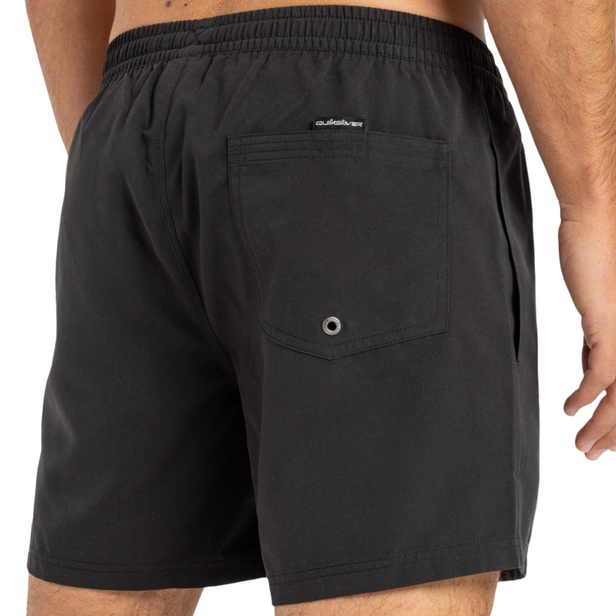 Quiksilver Everyday Solid 15 Erkek Siyah Volley Short